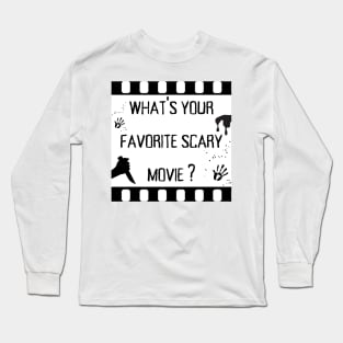 scream movie Long Sleeve T-Shirt